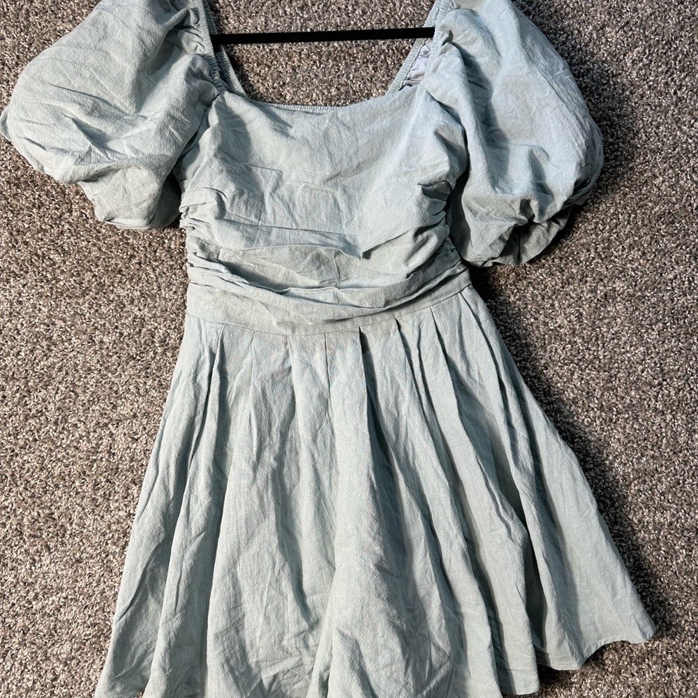 AlvaQ Women's Rompers Cute Puff Sleeve SZ Medium - Picture 8 of 11